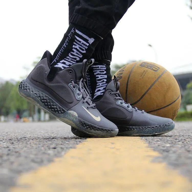 鞋kdtrey5杜兰特实战篮球鞋特雷7实战减震气垫篮球鞋 kdtrey5viii白蓝