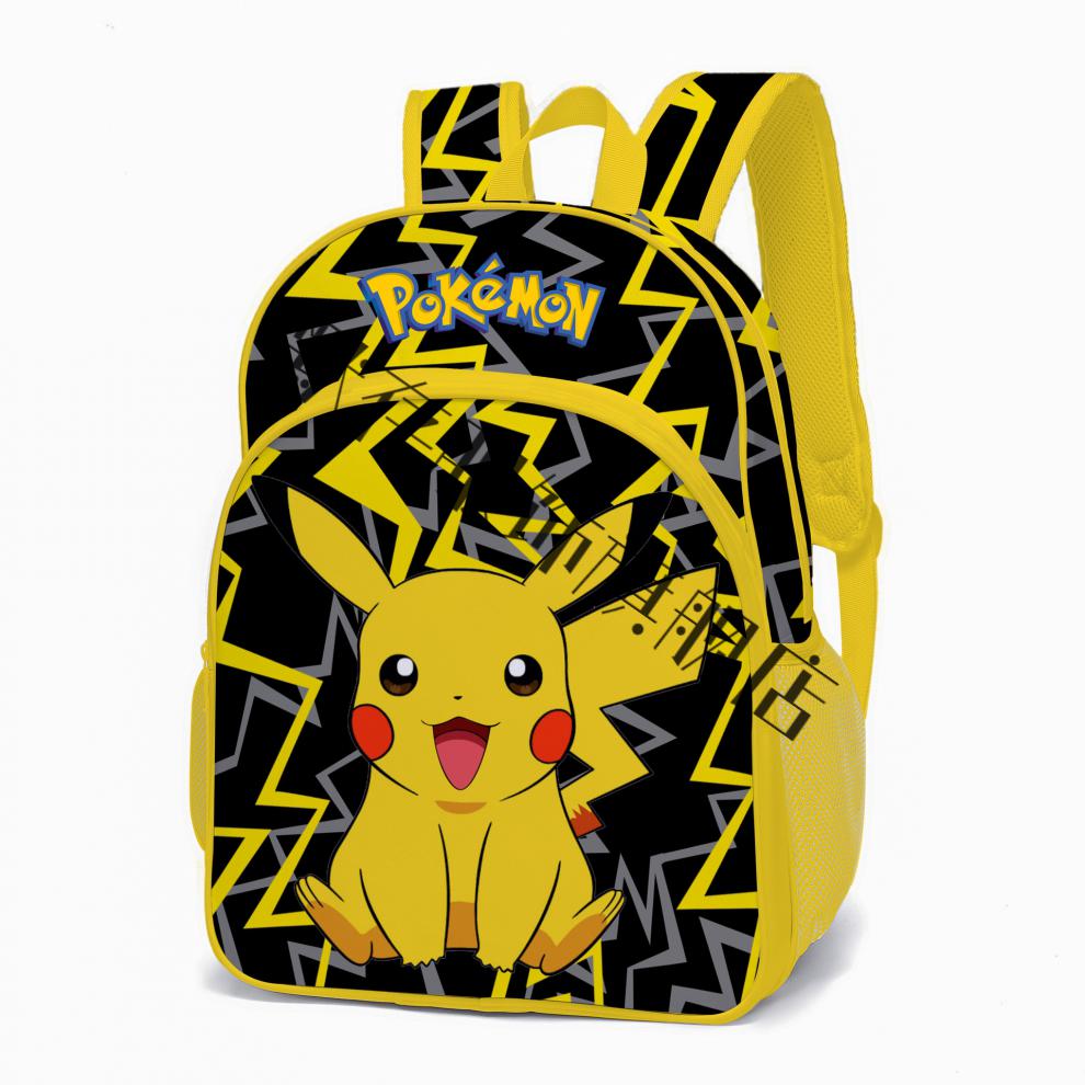 迪士尼书包开学季精灵宝可梦皮卡丘书包小学生26年级牛津布大容量时候
