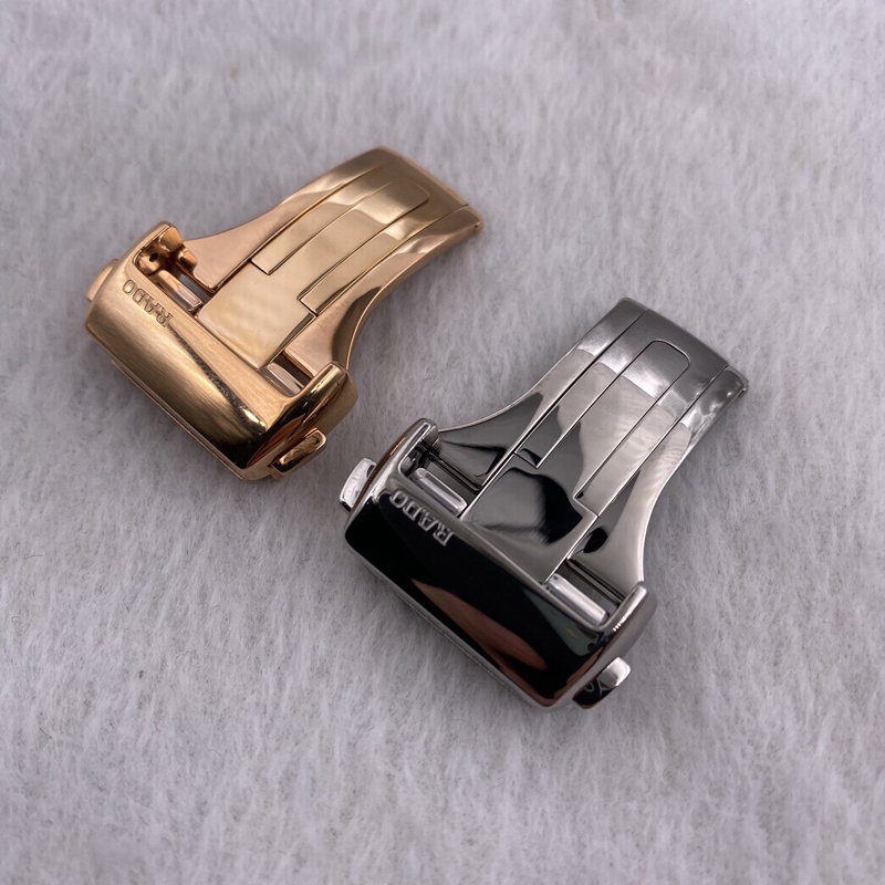 适用雷达表带 原装雷达rado手表配件牛皮表带钻霸银钻晶璨17mm黑色