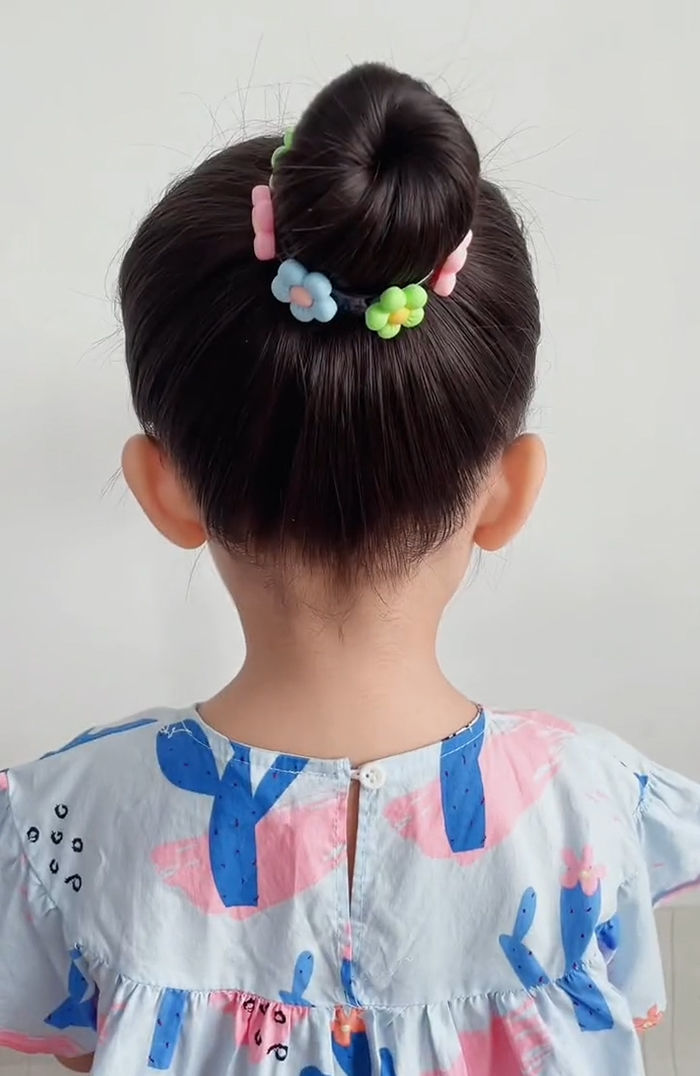 女宝幼儿园发型图片图片