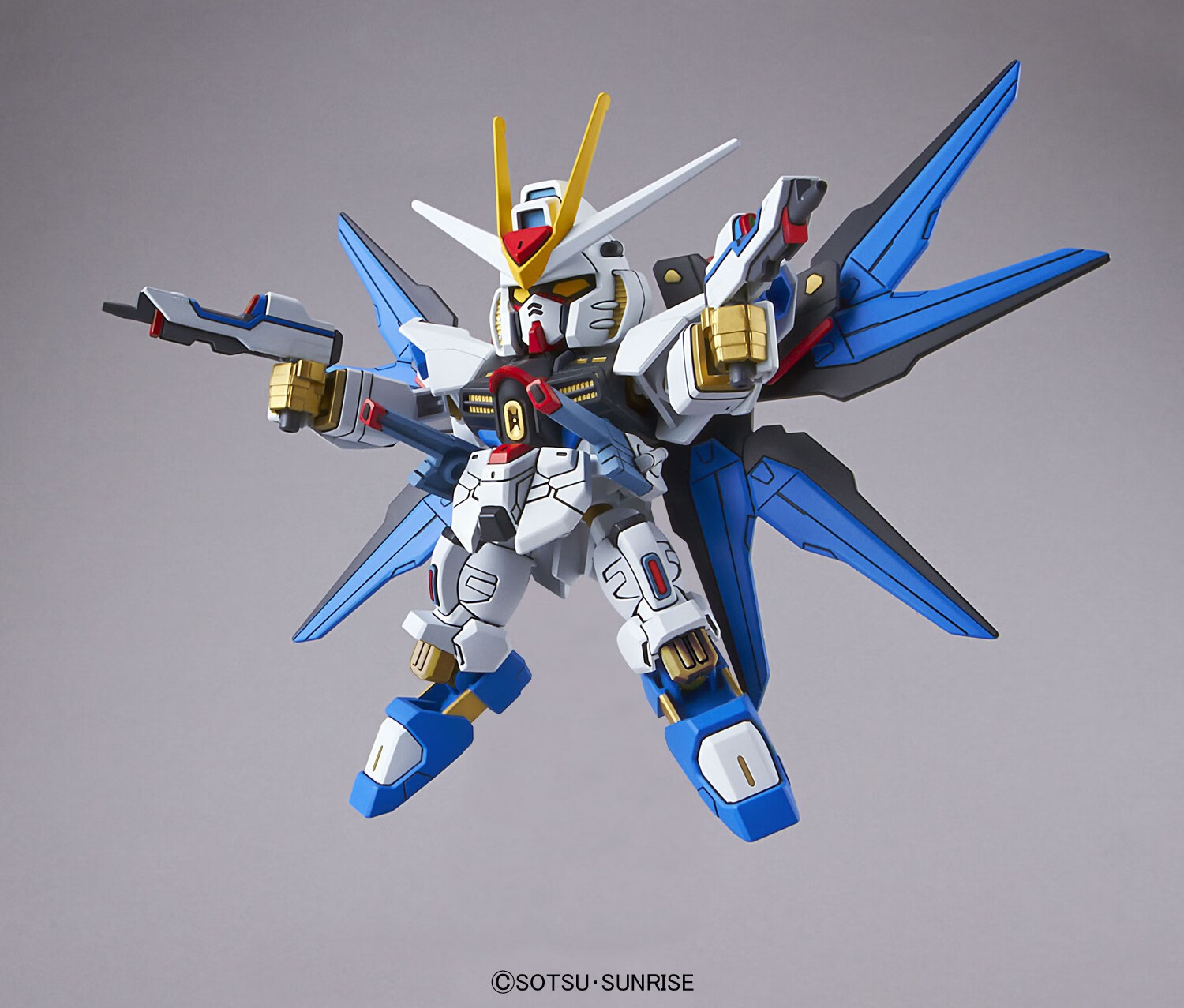 万代(bandai)q版sdex sd ex高达模型红异端命运00飞翼独角兽强袭自由