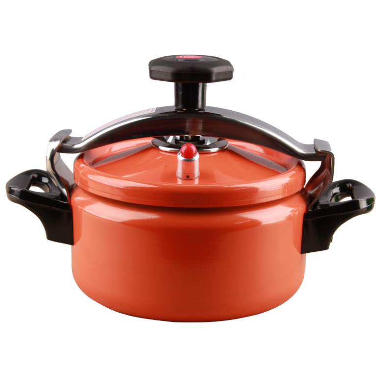 特百惠商场同款迷你小压力锅压盖式高压锅炫彩防爆压力锅1-3人高压锅