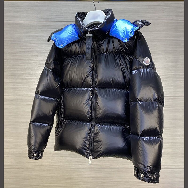 蒙口官方旗舰高版冬季大鹅羽绒服男女连帽鹅绒保暖韩版纯色短款防寒