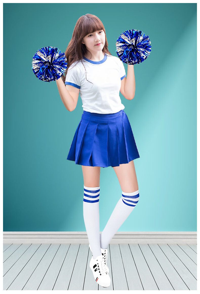 服装吸汗快干活动自如不勒身啦啦操服装女套装团队啦啦队舞蹈演出服