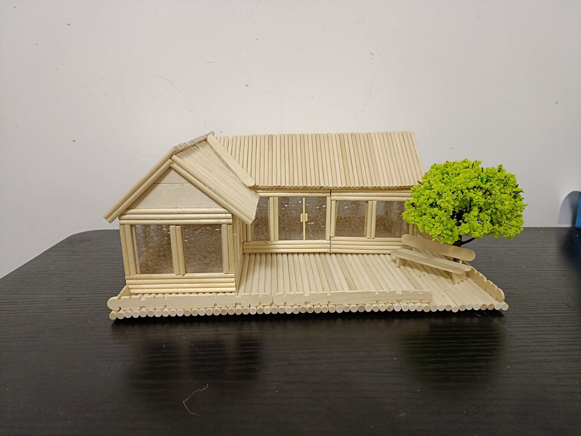 立体构成材料diy圆木棒手工制作模型材料套装中国馆立体构成创意一次