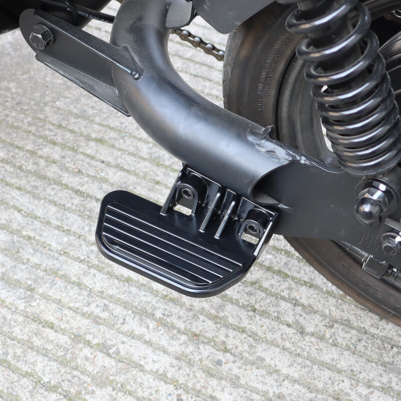 小·牛电动车后座脚踏板u1/u1c铝合金搁脚电动车uqi us后脚踏 小牛u1