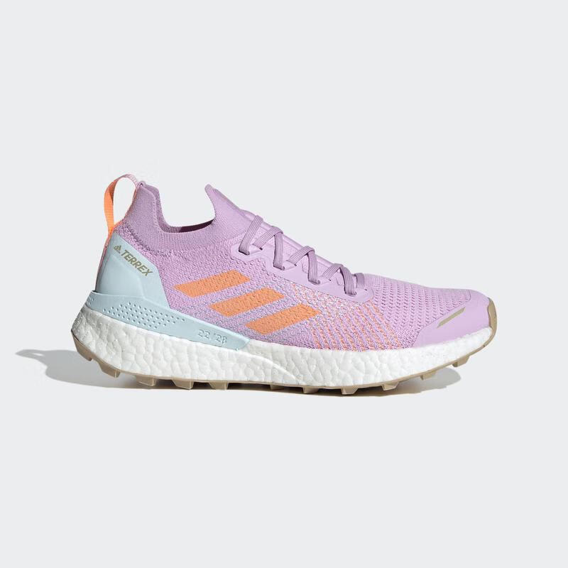 阿迪达斯adidas terrex two ultra primeblue 女款越野跑步鞋 防滑