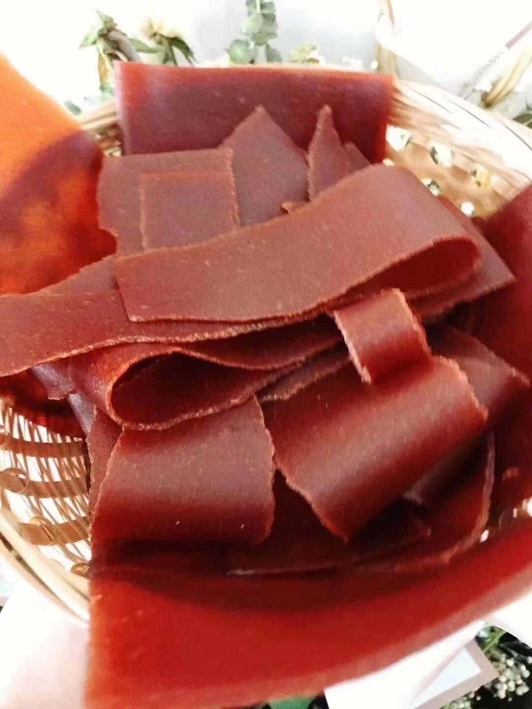 老式手撕果丹皮无添加整张超大片卷京卷有嚼劲童年零食山楂片独立包装