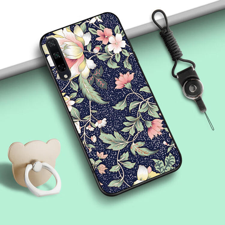 荣耀20青春版手机壳honor20lite保护套lra-al00卡通彩绘20青春版 小花