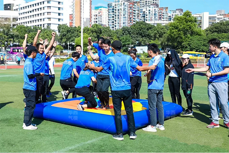 悠谜虎 趣味会道具充气俄罗斯方块真人拼图子活动户外团建游戏器材 平