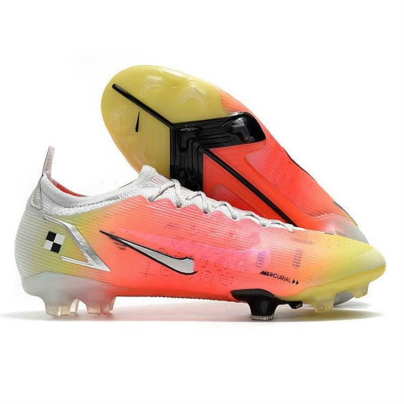 ni·ke耐·克欧冠c罗刺客14彩虹足球鞋雪豹fg透气姆巴佩内马学生高帮