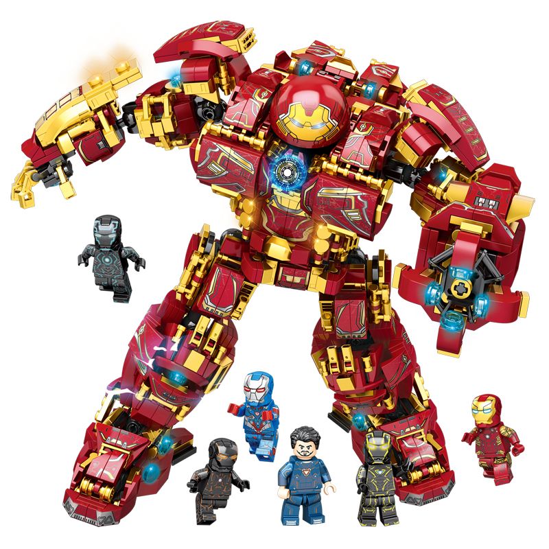 乐高lego旗舰机甲机器人积木高难度巨大型拼装玩具男孩子钢铁侠 钢铁