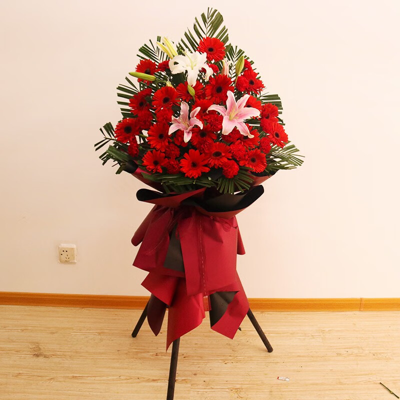 梦馨开业花篮大麦花篮鲜花花篮开业商务迎宾乔迁演出一个或一对全国