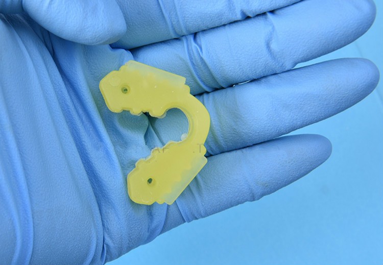 牙科器材咬合垫咬合器开口器口内支撑器咬合块小巧方便可高温 透明