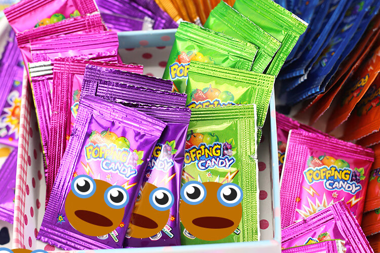 泷御堂 混合口味跳跳糖 情趣糖果酒吧餐饮糕点奶茶店用1g*约150小包