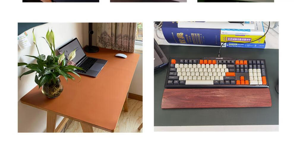 防滑写字台电脑桌垫办公桌垫学生学习桌面垫子墨绿色防水防滑70140cm