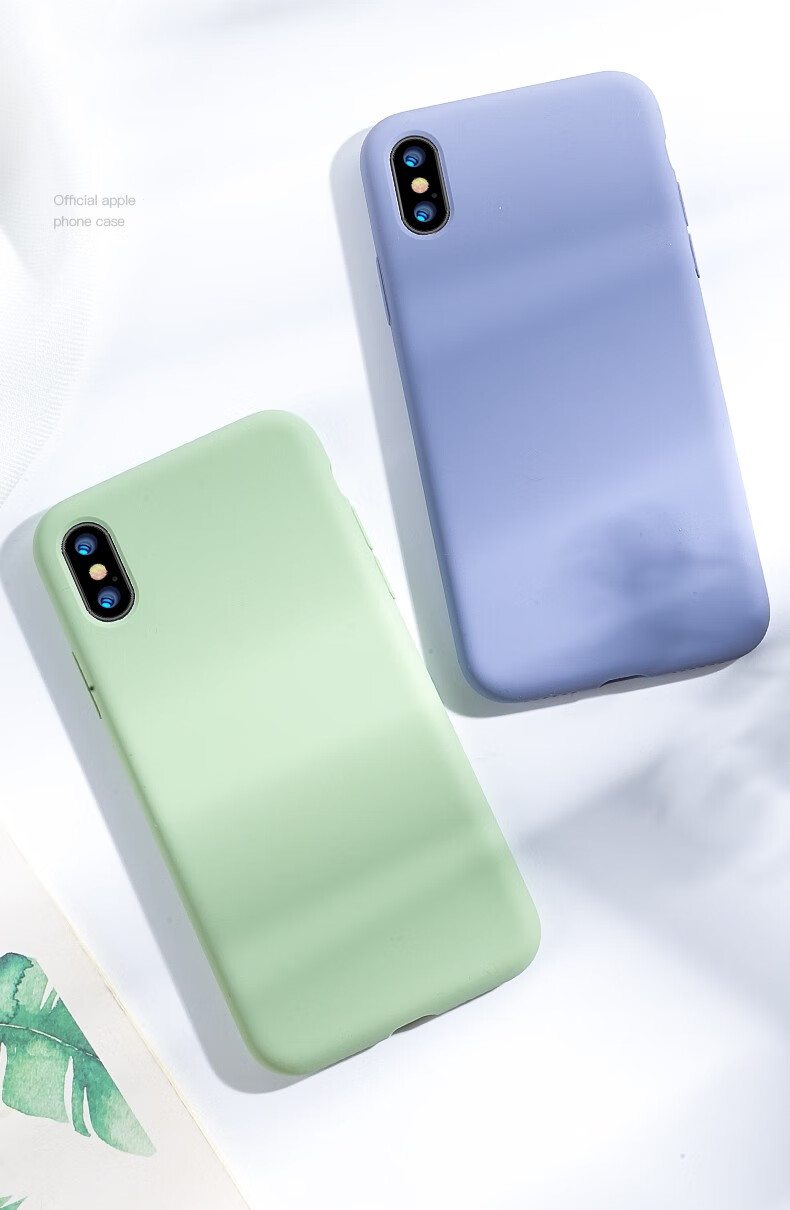 闪魔(smartdevil)苹果xr/xs/7p/8p手机壳xsmax液态硅胶全包防摔软壳
