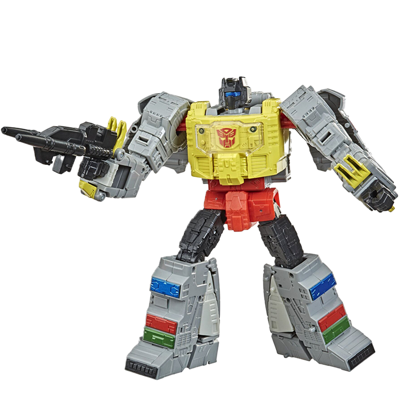 变形金刚(transformers) 86大电影ss系列 领袖级 钢锁 铁渣 淤泥 皇冠