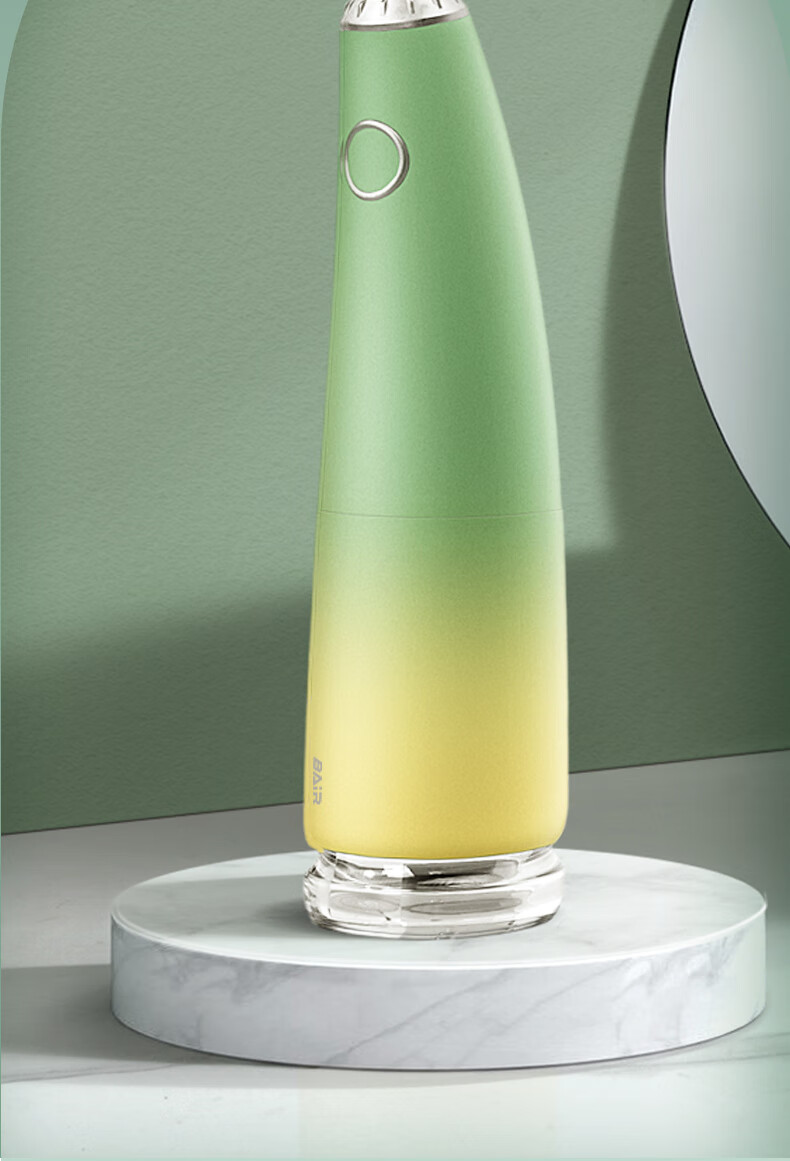 拜尔 冲牙器洗牙器家用便携式水牙线口腔齿深度清洁正畸小米蕉 自由白