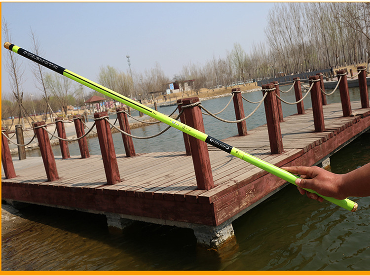 大物飞鲨飞沙鱼竿19调超硬超轻巨物杆大物竿黑坑手竿长节钓不断鱼竿