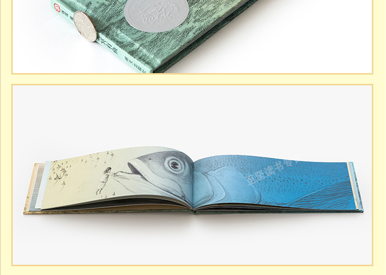 信谊绘本馆:北冥有鱼——开本独具匠心,画面气势恢宏,图画书中难得的