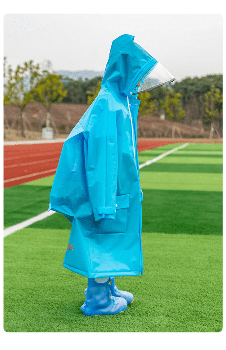 雨披自行车中学生 学生雨衣上学专用初中长款全身防暴雨高中学生