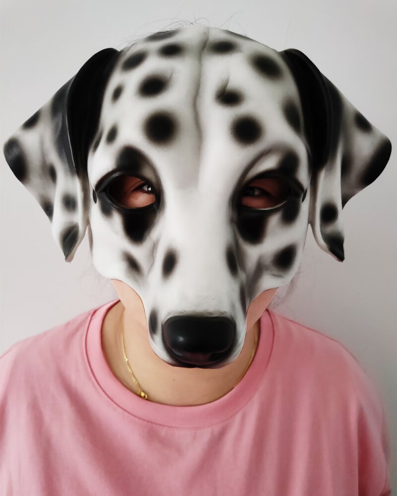 万圣节动物面具小鸟大公鸡鹦鹉青蛙奶牛松鼠小鹿兔子野猪神龙头套万圣