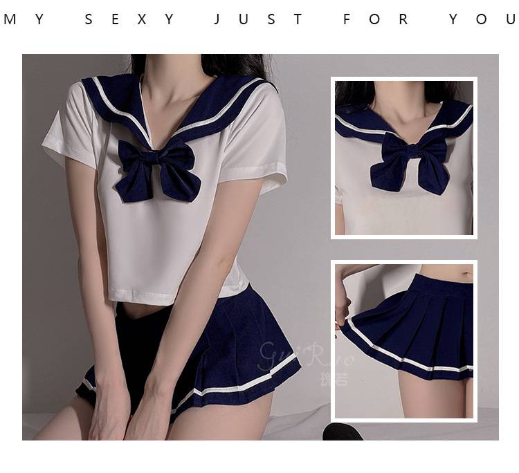 jk超短裙 性感清纯学生jk百褶裙超短裙制服夜店女仆水手服角色扮演