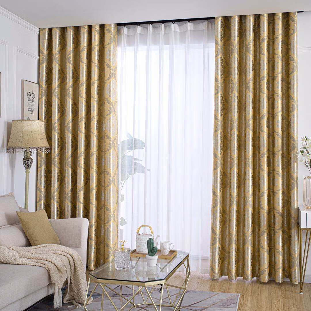 稚文鹤(zhiwenhe) 窗帘遮阳免打孔高档窗帘定制加厚遮光布阳台飘窗