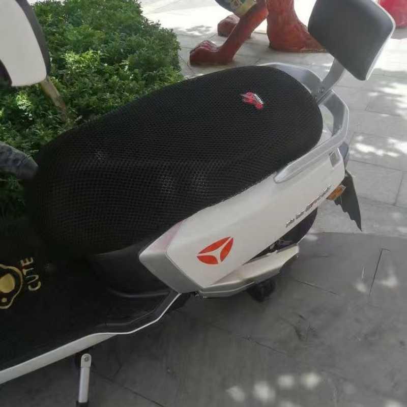 系列四季通用防晒防雨皮革坐套网状透气隔热坐垫套 雅迪博悦二代车型