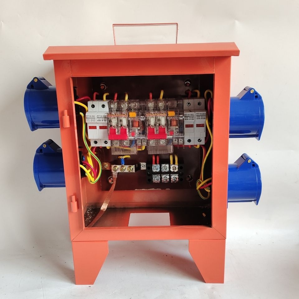 施工工地电箱二级电箱工业插头临时配电箱工地手提电箱电箱 工业插座