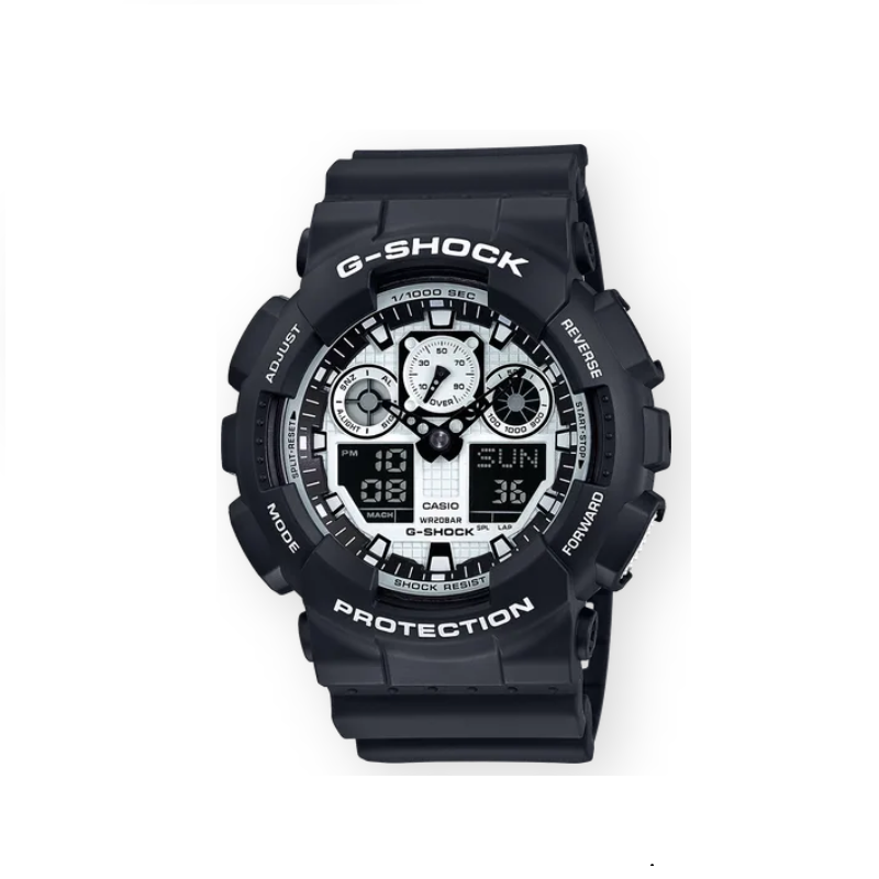 卡西欧(casio)男表g-shock运动手表防水防震腕表学生电子表大表盘双显