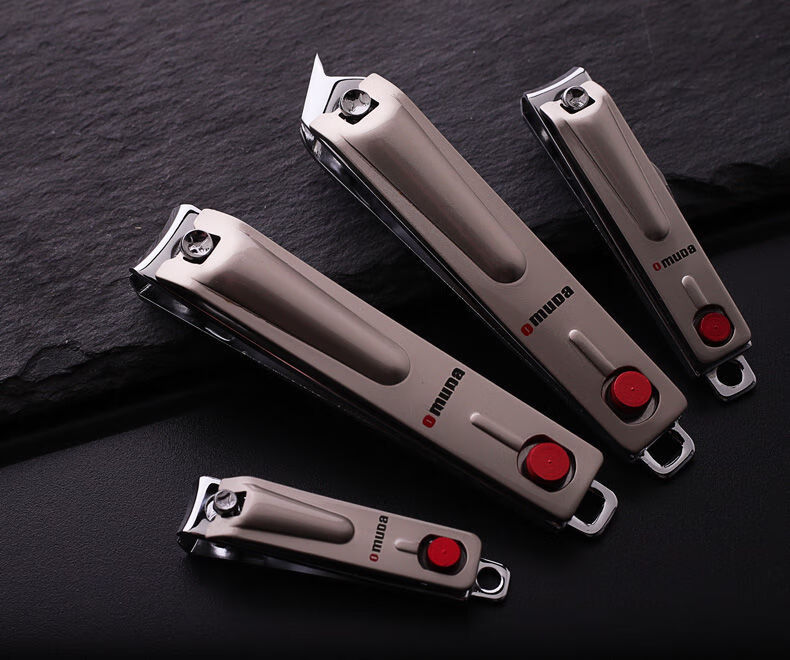 京选优品欧美达指甲刀大号指甲钳大小号斜口尖嘴指甲剪便携家用甲沟炎