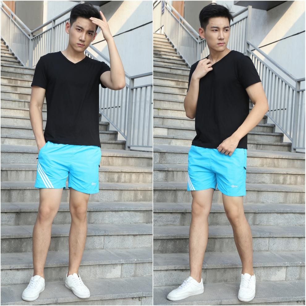 李宁运动短裤男跑步三分裤夏季健身马拉松训练田径裤衩速干透气沙滩