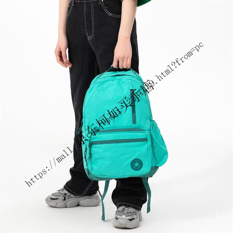 匡威converse双肩包女校园学生书包男大容量百搭休闲运动背包 象牙白