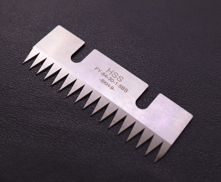 封箱机齿刀片75 半自动包装机锯齿形刀 切胶带封口机齿切刀具 72×30