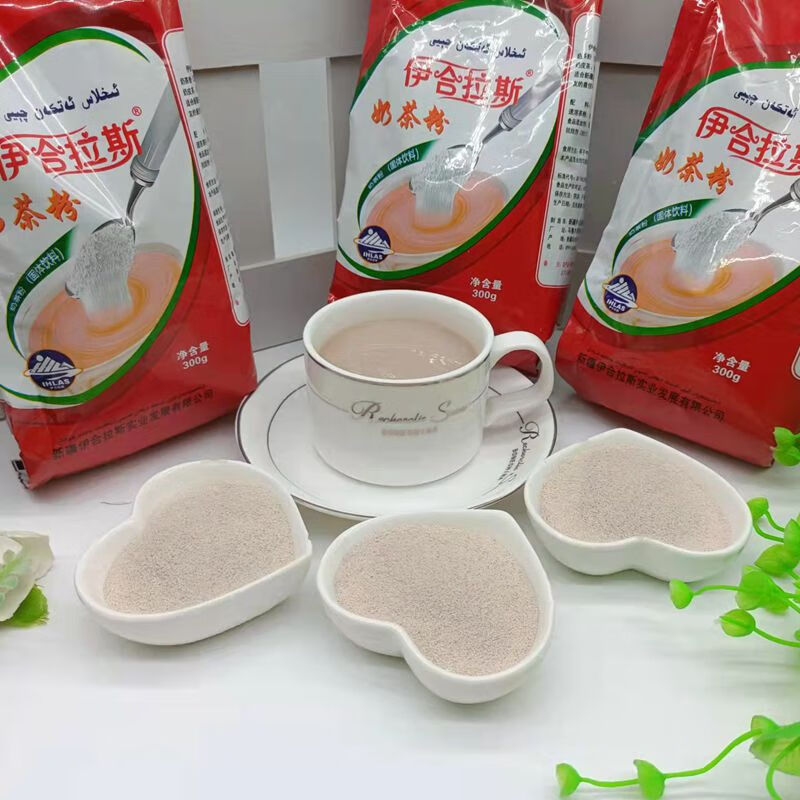 新疆奶茶奶茶粉咸味奶茶速溶抖音网红回族原味沸尔玛粉 奶茶粉【300克