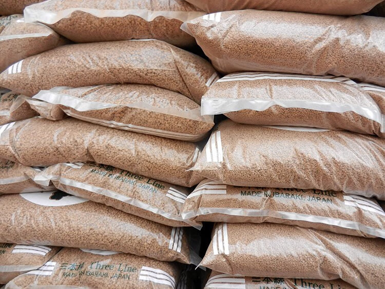 日本进口赤玉土多肉土铺面土三本线颗粒土整包13升 细粒1-3毫米辽吉川