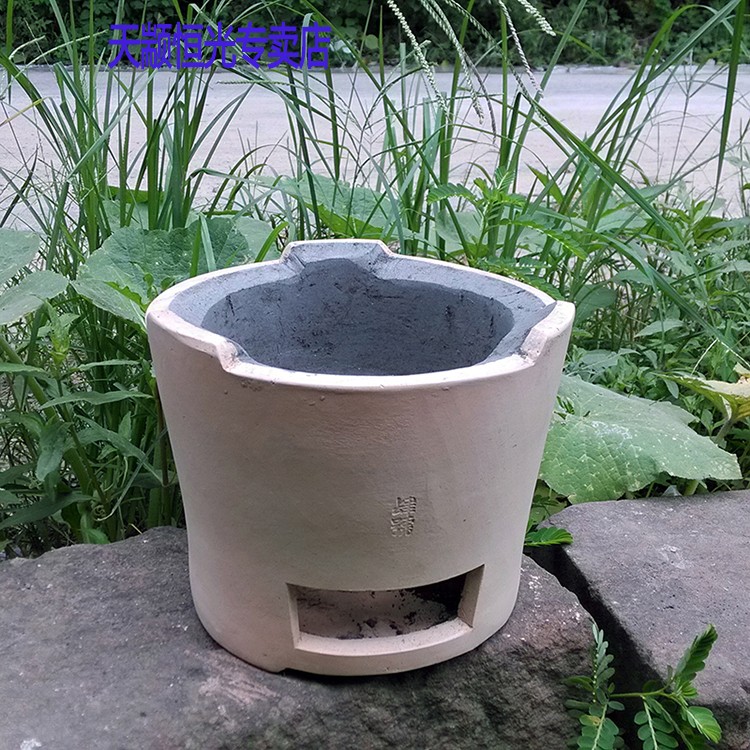 南丰泥炉 户外炉子 火炉 红泥小火炉炖汤打边炉 木炭火锅炉 外径36