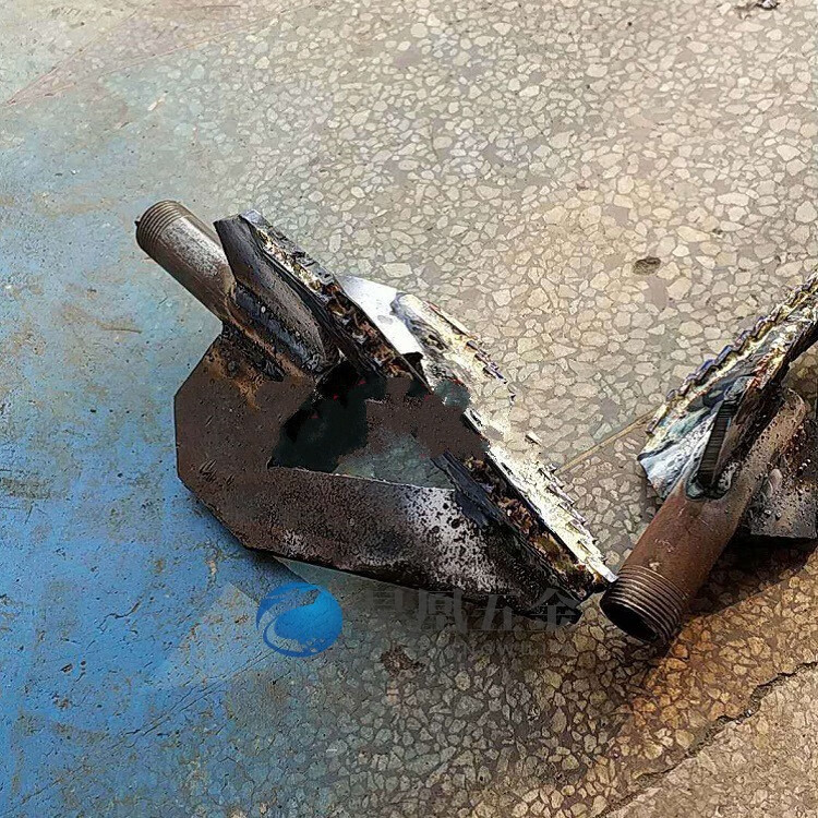 小型家用打井钻井机5至18厘米合金钻头两叶三翼五叶打土钻头民用5厘米