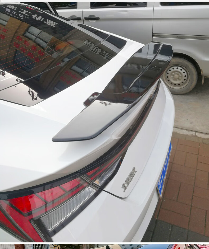 适用21款现代伊兰特尾翼第七代专用20新改装炭纤纹 21款伊兰特(原厂款