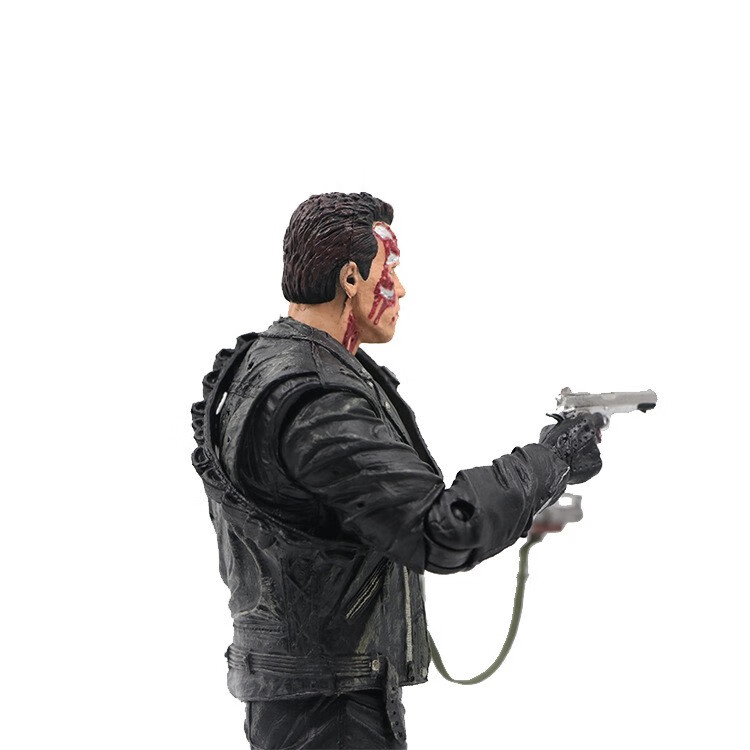 终结者手办未来战士黑暗命运阿诺施瓦辛格t800t1000骨架模型necat800