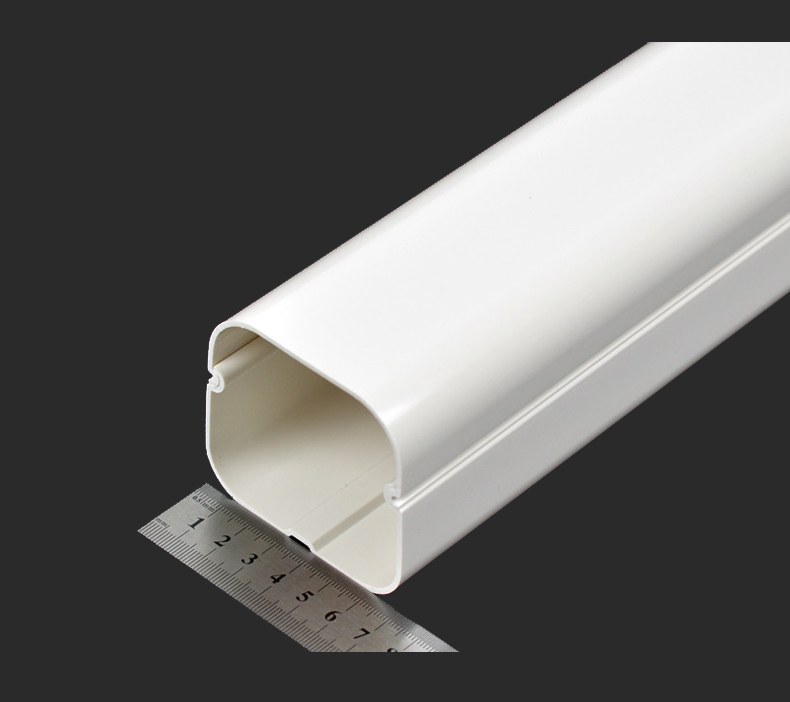 7565挂机空调管路保护套管空调装饰管空调管槽遮挡盒空调铜管套 75*65