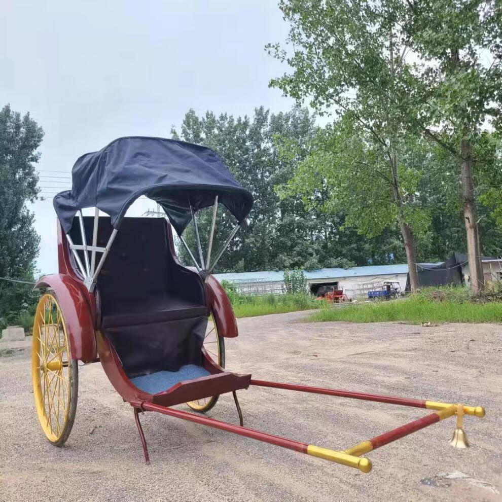 黄包车人力 厂家复古老上海人力黄包车民国载客景区婚庆摄影酒店影视