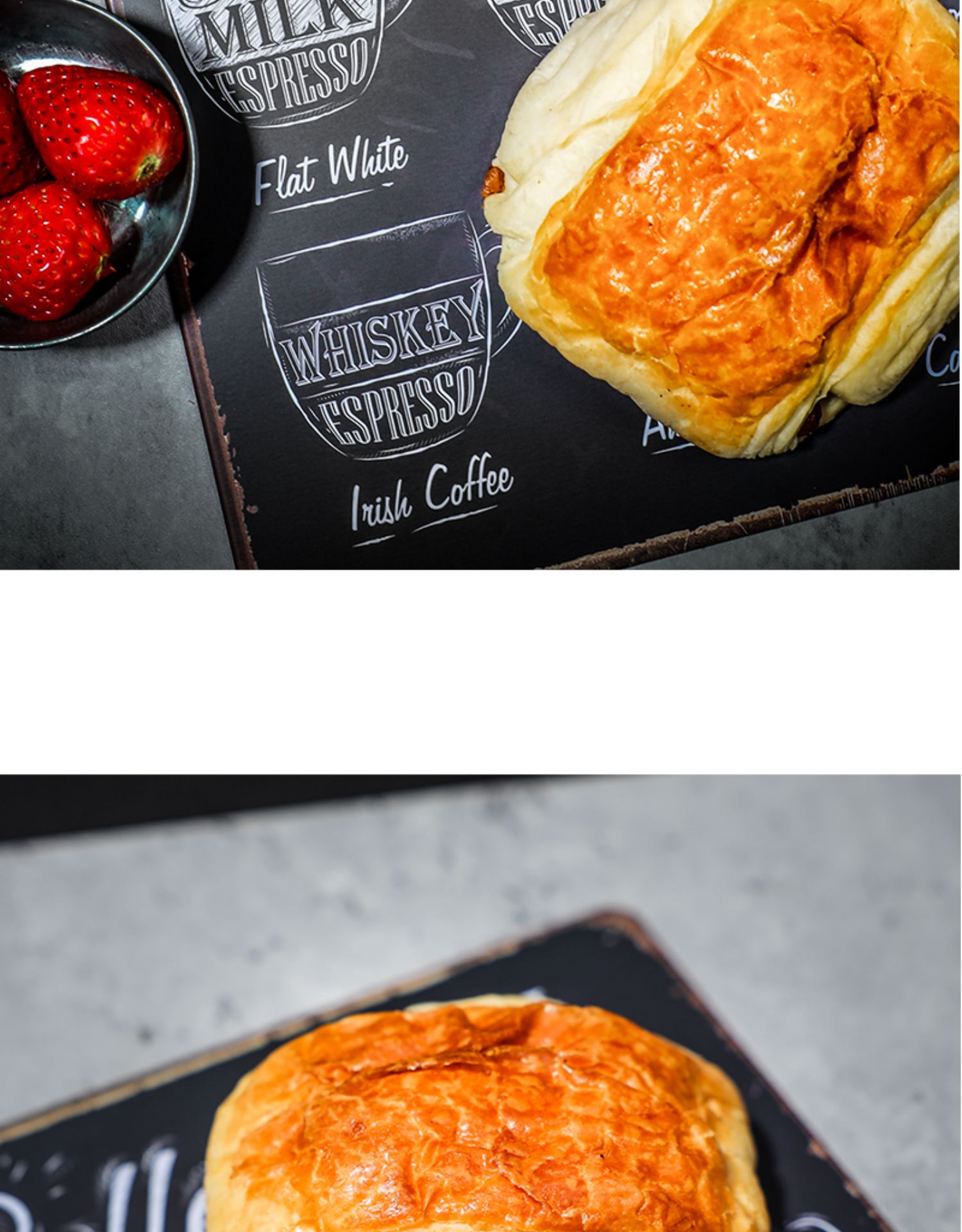 可颂丹麦面包卷西餐厅奶茶店格力高 原味商用50个外围地区拍此链接