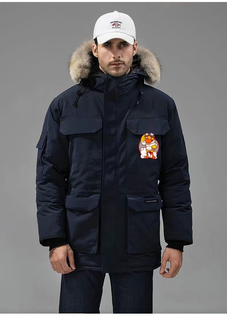 西垂宫(xichuigong) 大鹅远征08羽绒服大鹅女工装加厚户外加拿大情侣