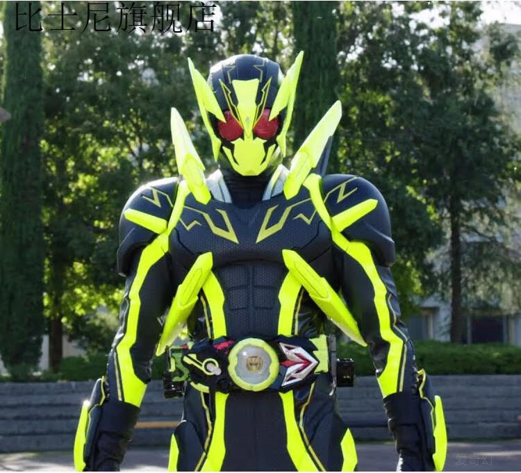2022新款假面骑士时王皮套飞电01零一假面的骑士皮套可穿戴头盔摆件