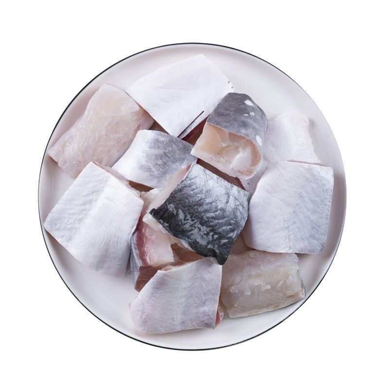 巴沙鱼冷冻新鲜巴沙鱼块龙利鱼无骨无刺包冰带皮巴沙鱼片 10斤装包冰
