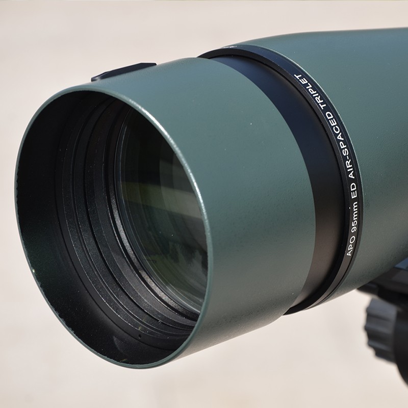 博冠单筒望远镜apo鸿鹄ii25-75x95ed高清高倍观鸟镜双速调焦微光夜视