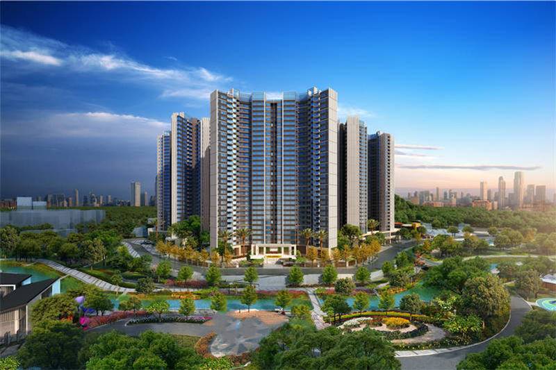 深圳新房中森公园华府深圳龙华新房观澜片区近公园山水景观品质住宅